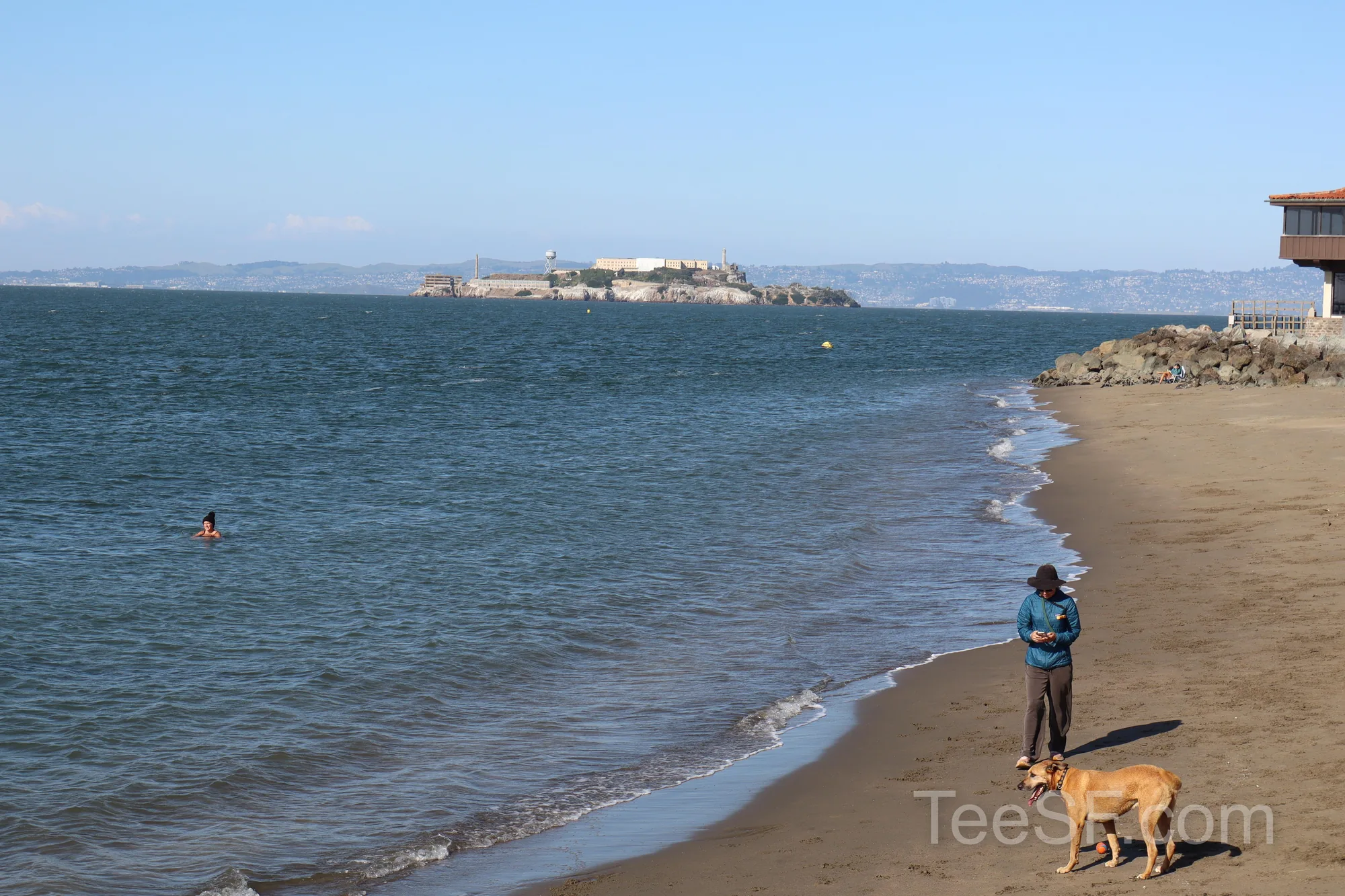 golden Gate Beach Windsurfing Bay during a Stripe Sessions 2026 visit in San Francisco.